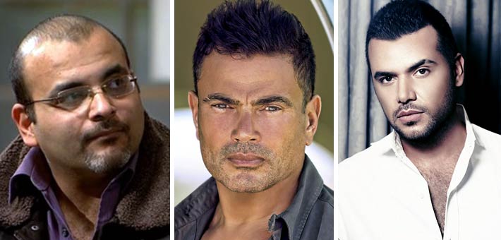 سامو زين وعمرو دياب وأيمن بهجت قمر