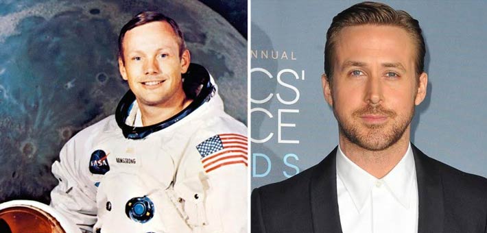 ريان جوسلينج ونيل آرمسترونج