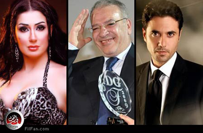 أحمد عز وصلاح عبد الله وغادة عبد الرازق 