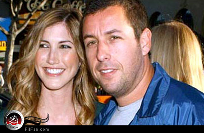 آدم ساندلر وزوجته جاكي