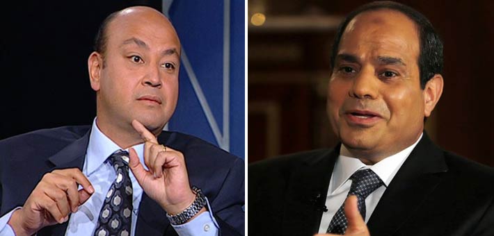 السيسي وعمرو أديب