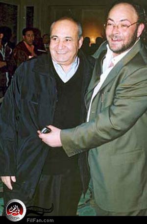 عادل أديب والسيناريست وحيد حامد