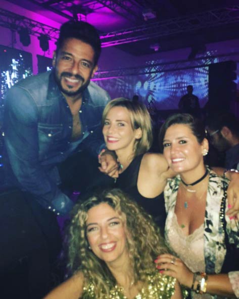 هنا شيحة ومحمد حماقي وإيمان العاصي وجيهان عبدلله