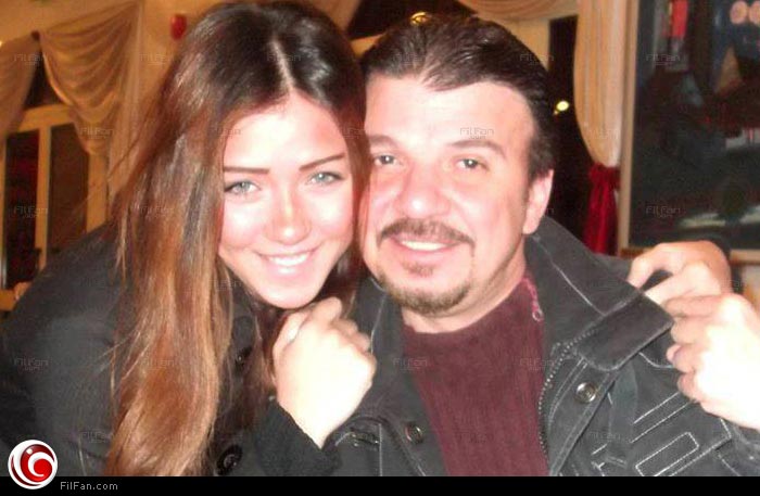 أحمد سلامة ونجلته سارة