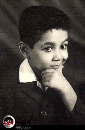 الممثل القدير أحمد فرحات وهو صغير