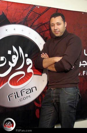أحمد فهمي مع FilFan.com