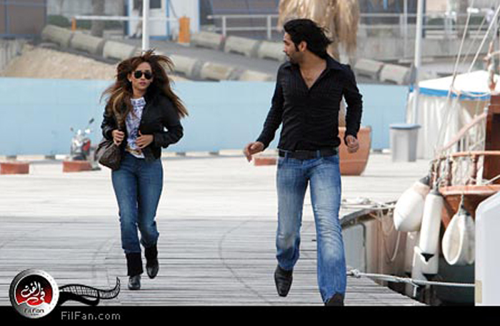 زينة في مشهد من مسلسل &quot;ليالي&quot;