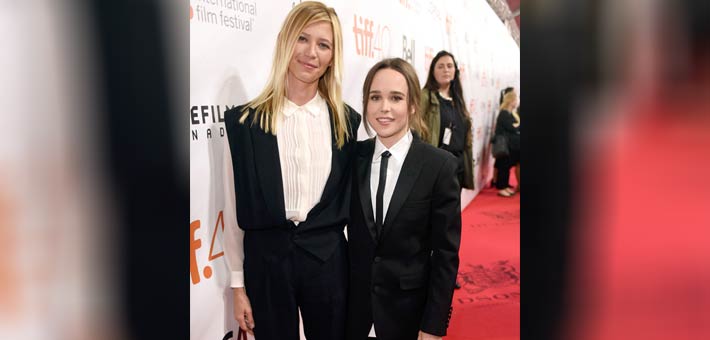 إلين بيج مع حبيبتها