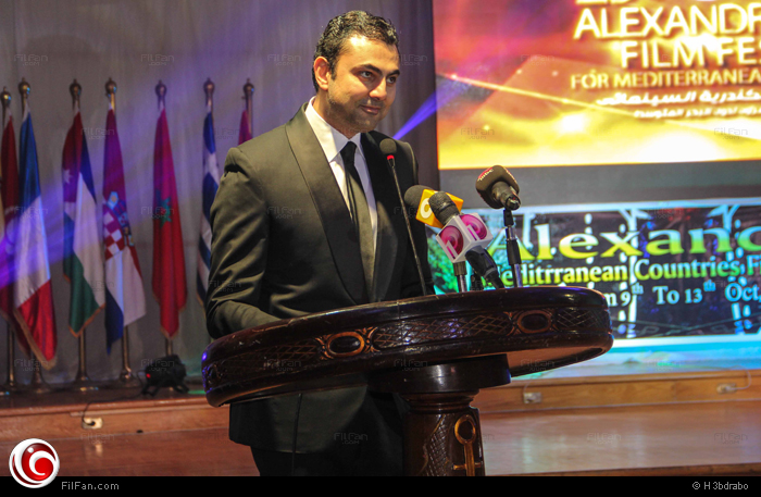 محمد كريم في حفل افتتاج مهرجان الإسكندرية