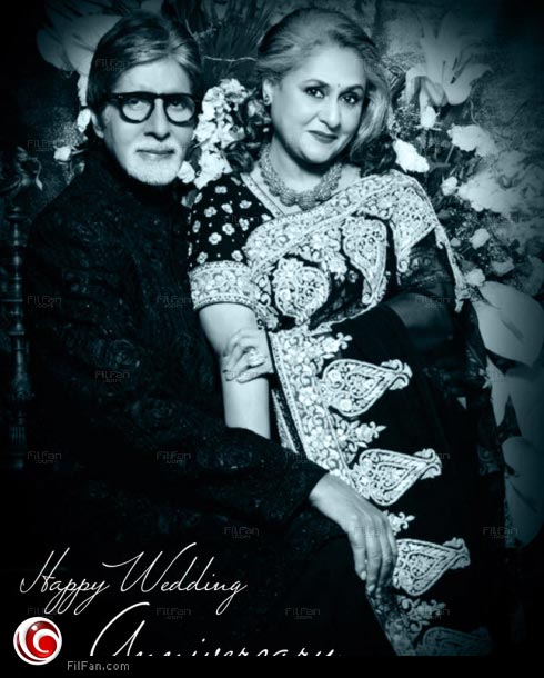 أميتاب باتشان وزوجته جايا بهادوري