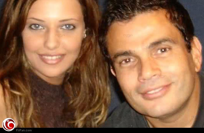 عمرو دياب وراندا حافظ في 2008