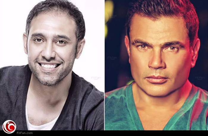 عمرو دياب وعمرو مصطفى