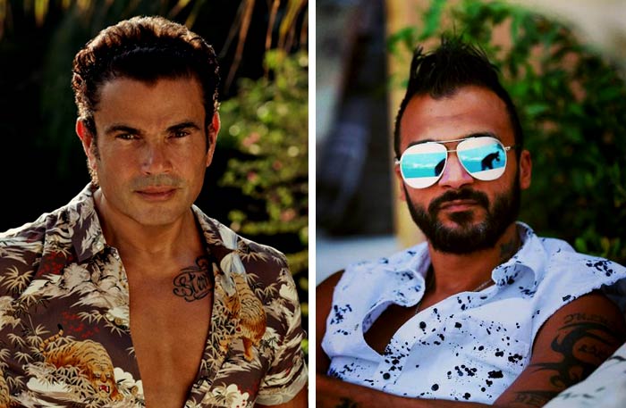 إبراهيم سعيد وعمرو دياب