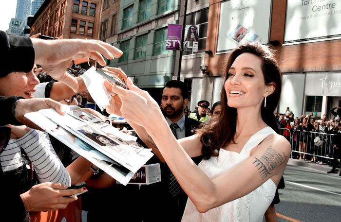 أنجلينا جولي في مهرجان تورنتو السينمائي