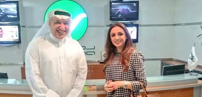 أنغام وسالم الهندي مدير شركة روتانا