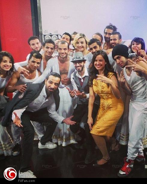 فريق "Sima" ودانيل صايغ يحتفلون بالفوز