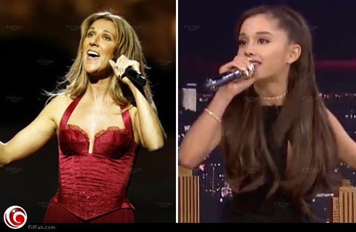 أريانا جراندي قلدت سيلين ديون باحترافية عالية!