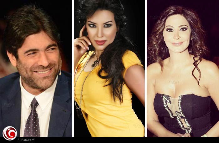 عبير صبري غيورة على وائل كفوري من قُبلة إليسا