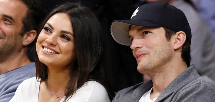 أشتون كوتشر وميلا كونيس