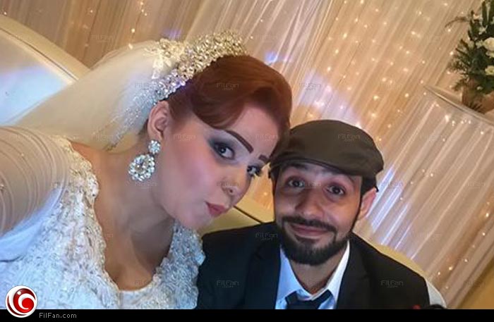 آية مصطفى وزوجها