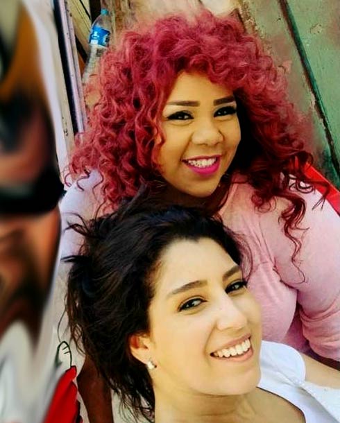 شيماء سيف وأيتن عامر