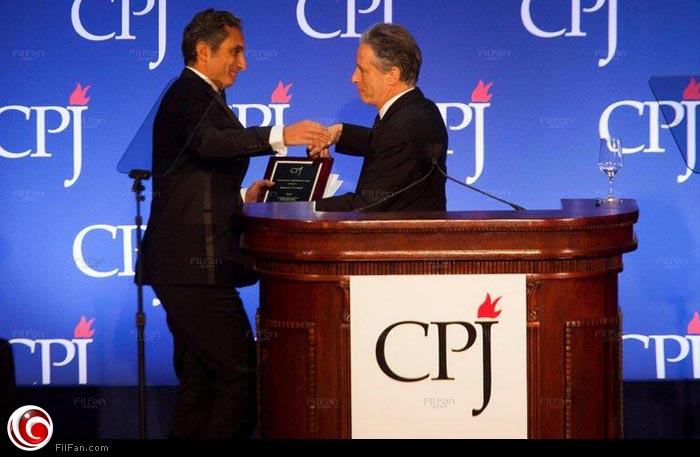 باسم يوسف وجون ستيوارت