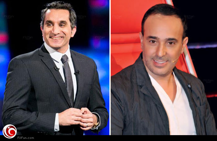 صابر الرباعي وباسم يوسف