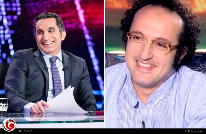 شريف مدكور وباسم يوسف