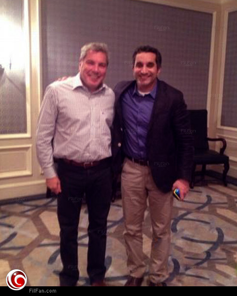 باسم يوسف وعلي جابر