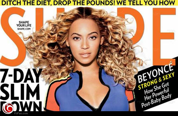 بيونسيه على غلاف مجلة Shape