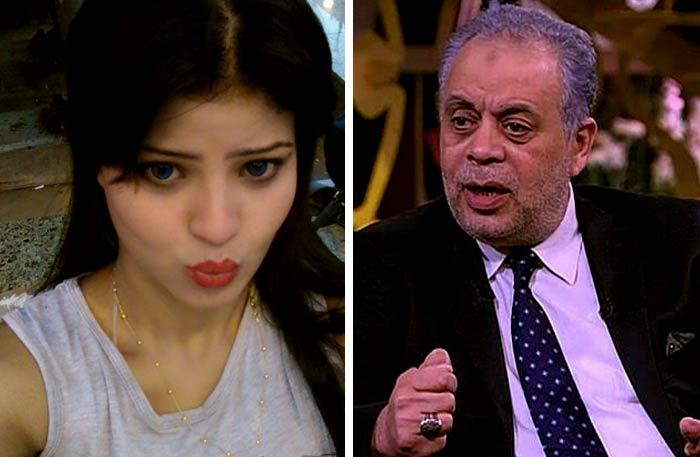 أشرف زكي وبدور ناجي 