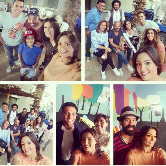 بشرى وآسر ياسين وهنا شيحة