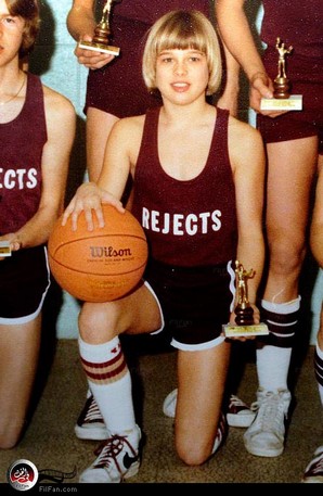 براد بيت في طفولته