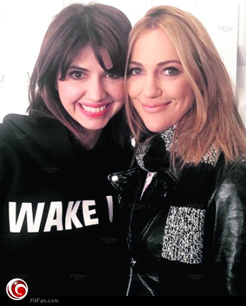 مريم أوزرلي مع نيهان بوراك