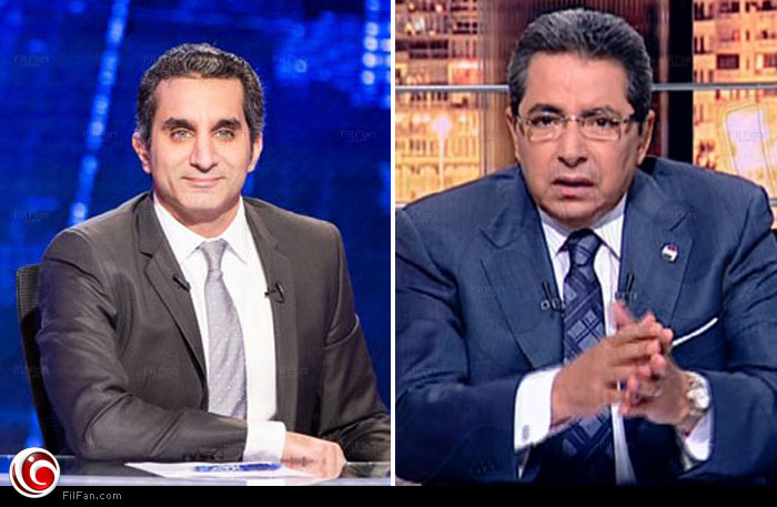 محمود سعد وباسم يوسف