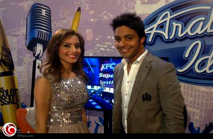 أحمد جمال مع كارمن سليمان