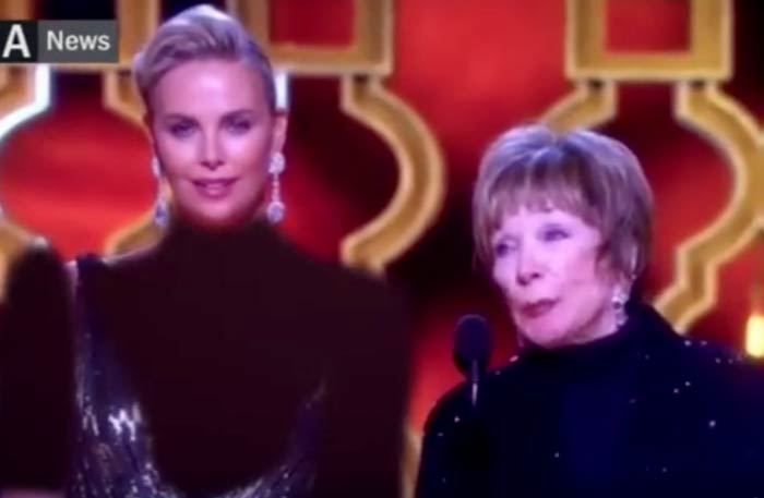 شارليز ثيرون بعد تغطية جسدها