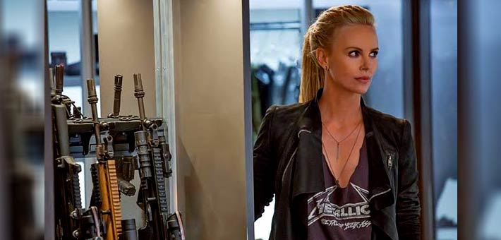 تشارليز ثيرون في The Fate of the Furious