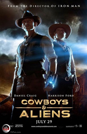 الملصق الدعائي لـCowboys &amp; Aliens 