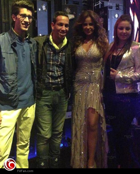 كارول سماحة مع Young Pharoz في مرحلة الفرصة الأخيرة