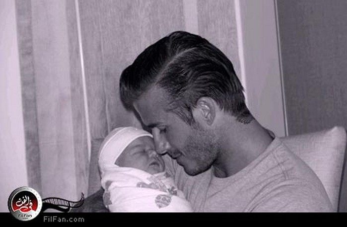 بيكام وابنته