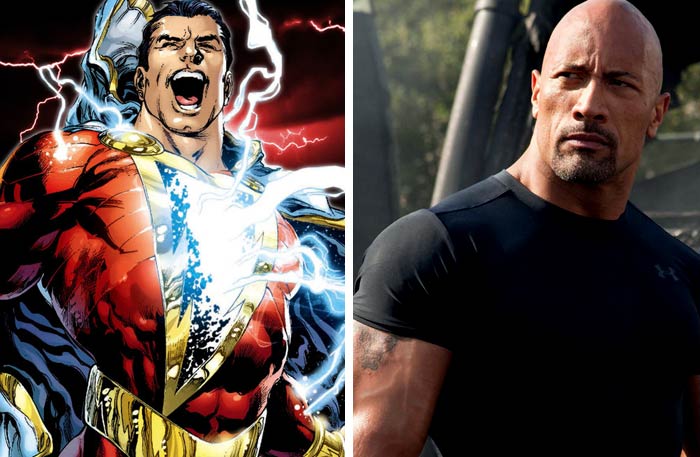 دوين جونسون وشازام