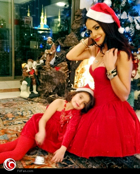 دومينيك وابنتها