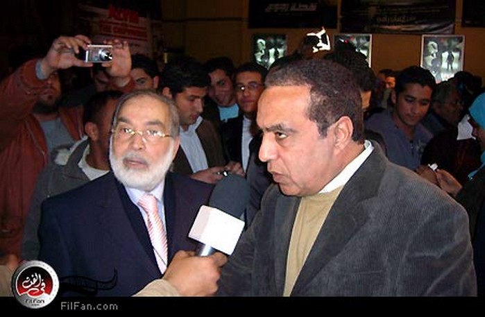 المنتج محمد العدل والفنان الكبير حسن يوسف