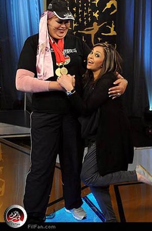 داليا البحيري في برنامج البطل