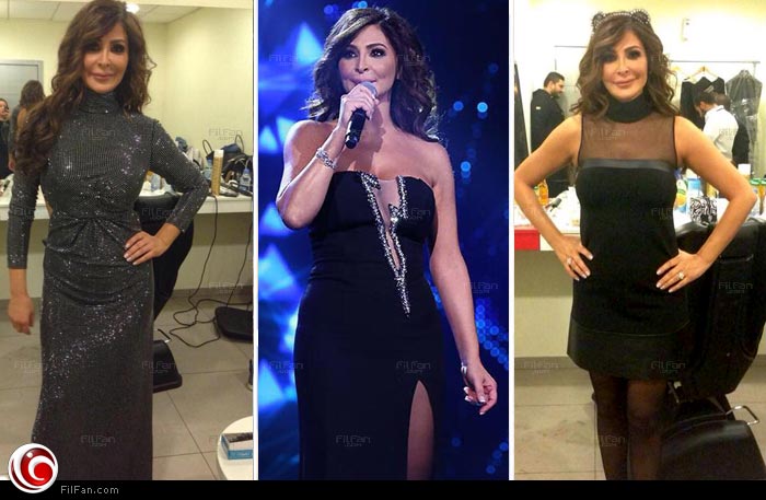 إطلالات إليسا الداكنة في Arab Idol