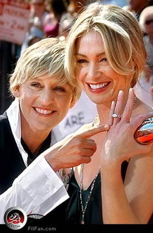 إيلين ديجنريس وبوريتا دي روسي