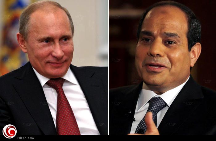 الرئيس عبد الفتاح السيسي والرئيس فلاديمير بوتين
