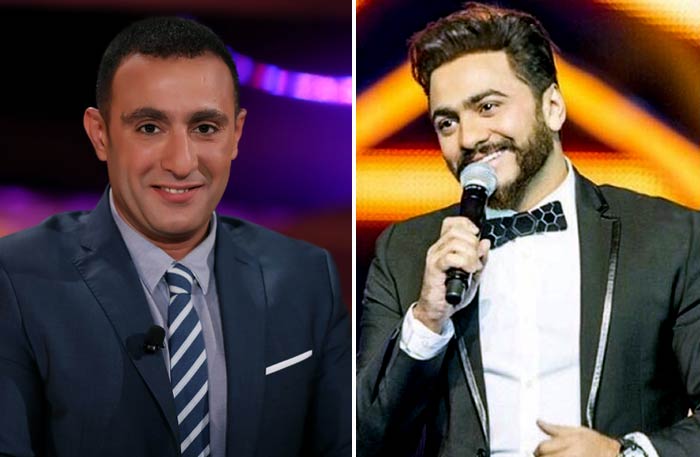 تامر حسني وأحمد السقا