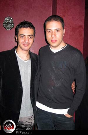 شريف الوسيمي والمطرب الشاب أيمن معروف